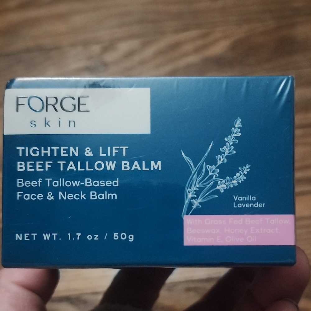Forge Skin Tighten & Lift Beef Tallow Balm - Sealed Packaging - 1.7 Oz/50g